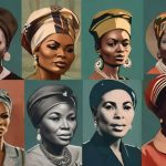 Image of African female icons in 1962_the Pan-African Women Network